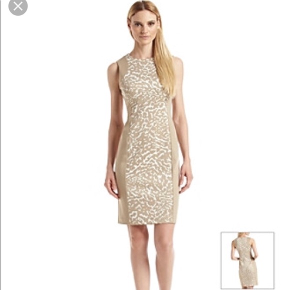 leopard print sheath dress